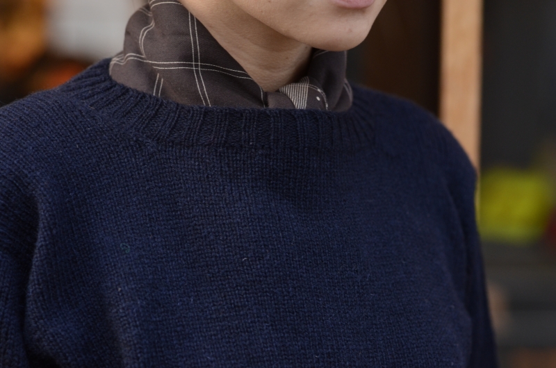 REAL SHETLAND WOOL SWEATER CREW | ANATOMICA SAPPORO アナトミカ札幌