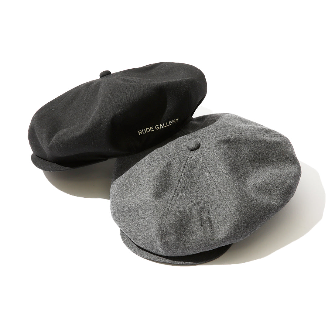 RUDE RUDE GALLERY キャスケット GALLERY キャスケット 黒