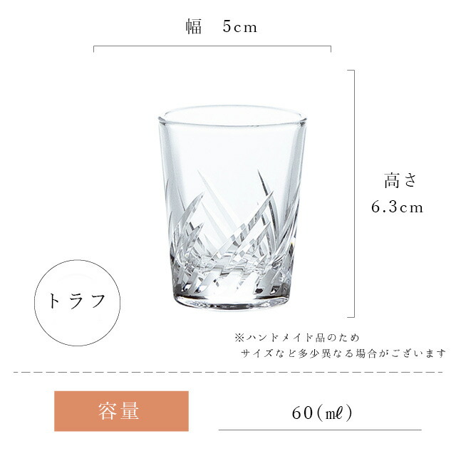 楽天市場】【お得なクーポン配布中！】ショットグラス トラフ 60ml
