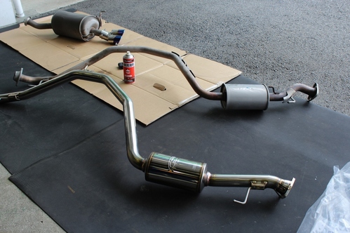 CR-Zにガナドールマフラーご装着！ | 知立店 | 店舗ブログ | タイヤ