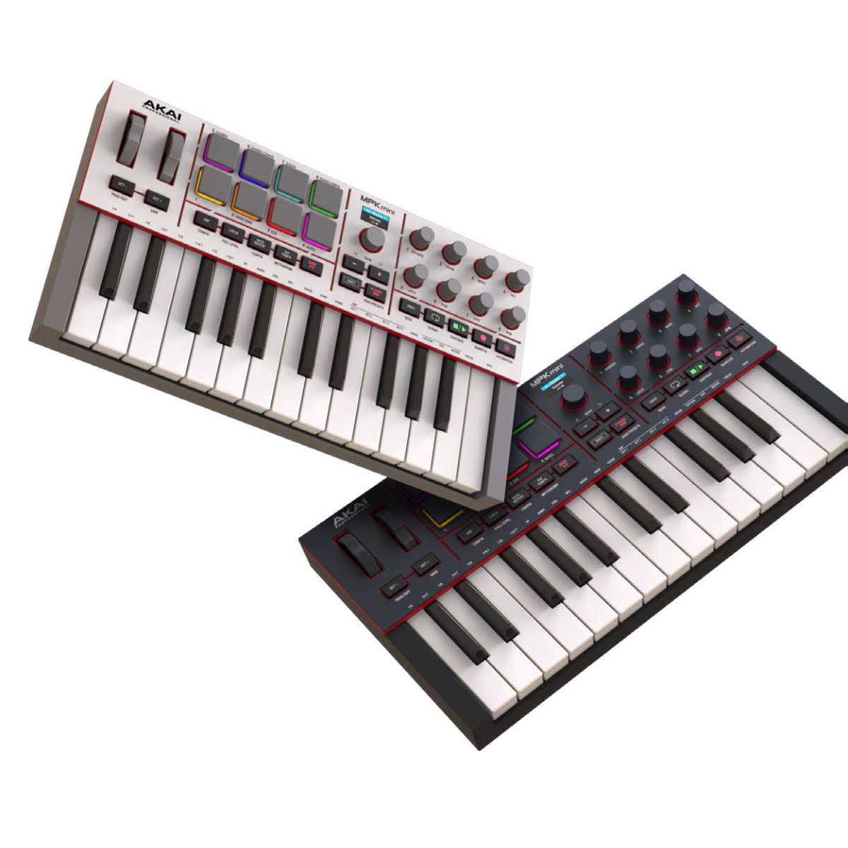 専用赤い61鍵MIDIキーボード Amazon | AKAI Professional MIDI