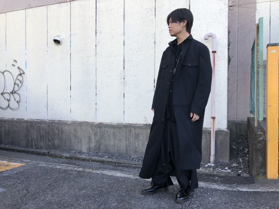 Yohji Yamamoto 19aw ウールギャバ Yohji Yamamoto POUR HOMME