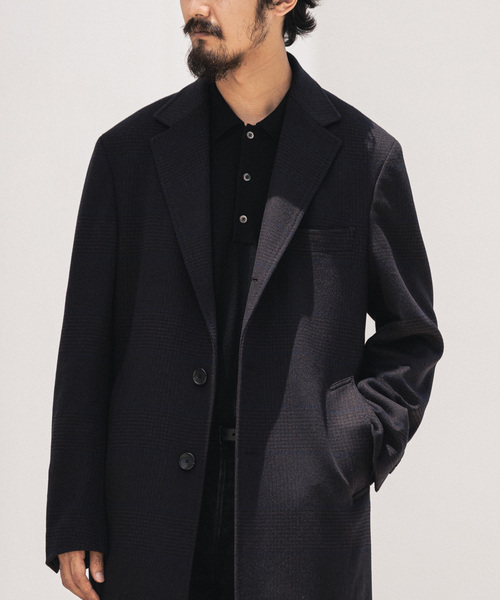 EDIFICE（エディフィス） チェスターコート コート SUPER 140's ウール