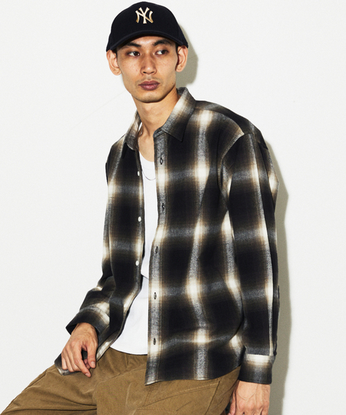 JOURNAL STANDARD（ジャーナルスタンダード） シャツ オンブレチェック