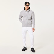 Oakley Enhance Grid Fleece Jacket 15.7 - New Athletic Grey