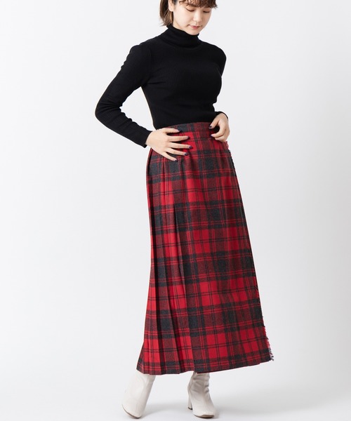 セール】O'Neil of Dublin キルトスカート マキシ 90cm（スカート）｜O