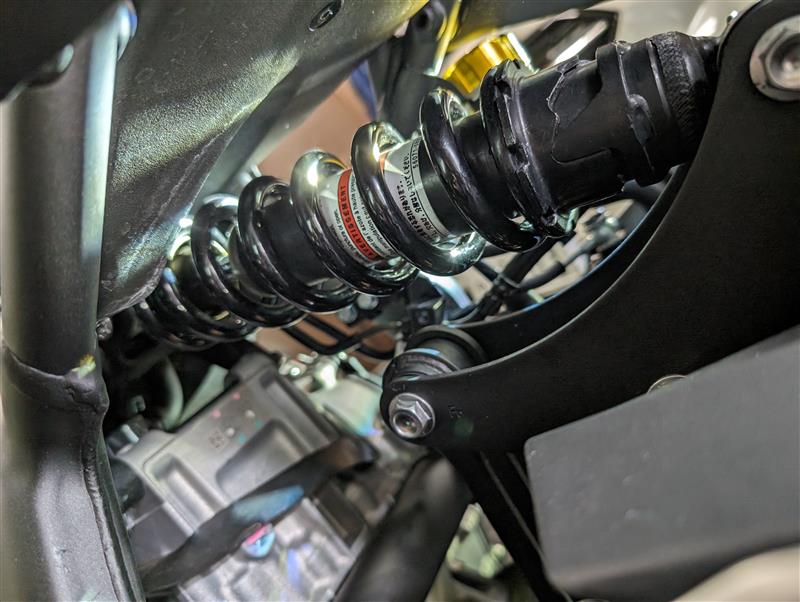 リアサスペンション交換 その2（カワサキ Ninja ZX-25R）by ok_con