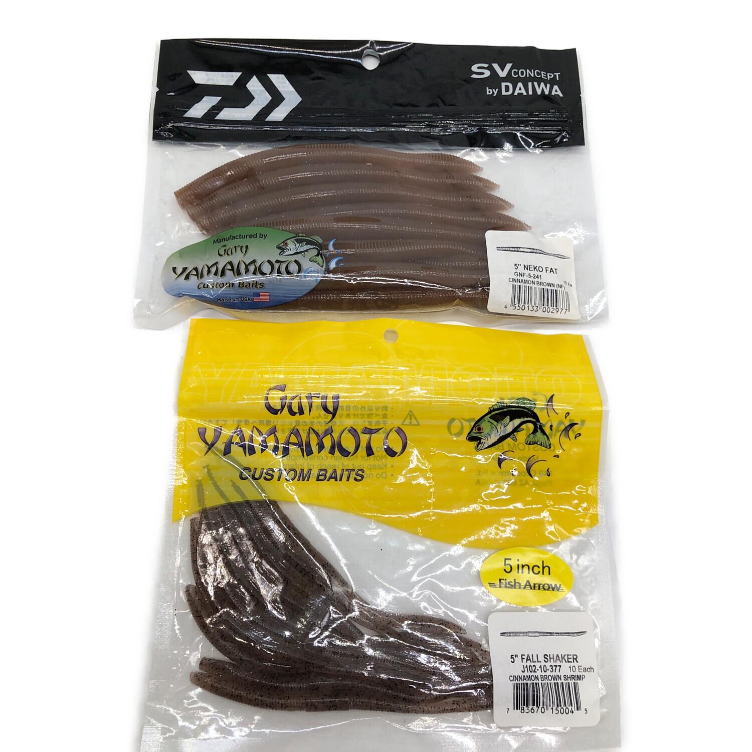 GARY YAMAMOTO (ゲーリーヤマモト) ワーム複数パックセット