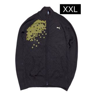 PUMA - 【PUMA】 美品 プーマ ジャージ上下セット ブラック/レッド