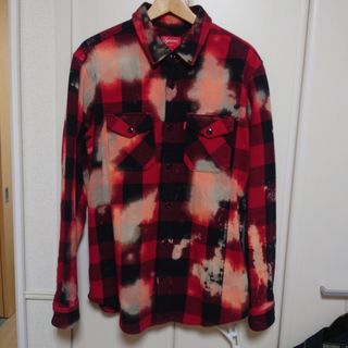 Supreme - Supreme Quilted Faded Plaid Shirt Blackの通販 by 周瑜