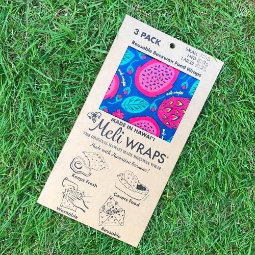 ハワイ カウアイ発 Meli WRAPS〔 メリラップ 〕 ミツロウラップ