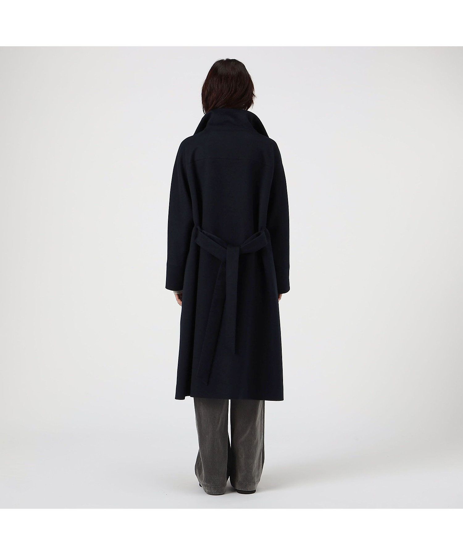 カシミヤビーバー ハイネックロングコート | GALERIE VIE (Women