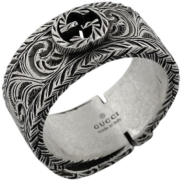 GUCCI（グッチ） インターロッキングG リング ベルトモチーフ