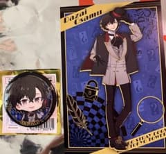 文豪ストレイドッグス 東京タワー ミニキャラ缶バッジ ポストカード