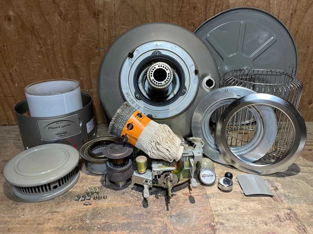 芯乾燥済 ムーンライター ML-25 キャンプ 分解メンテナンス済 04年製