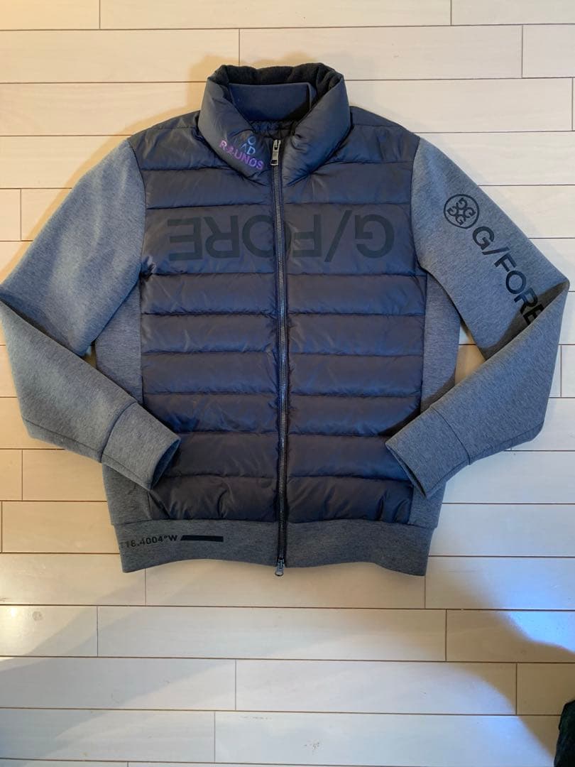 G/FORE ジーフォア　ダウンジャケット 黒　グレー ハーフスリーブダウンジャケット / G/FORE（ジーフォア）のジャンパー