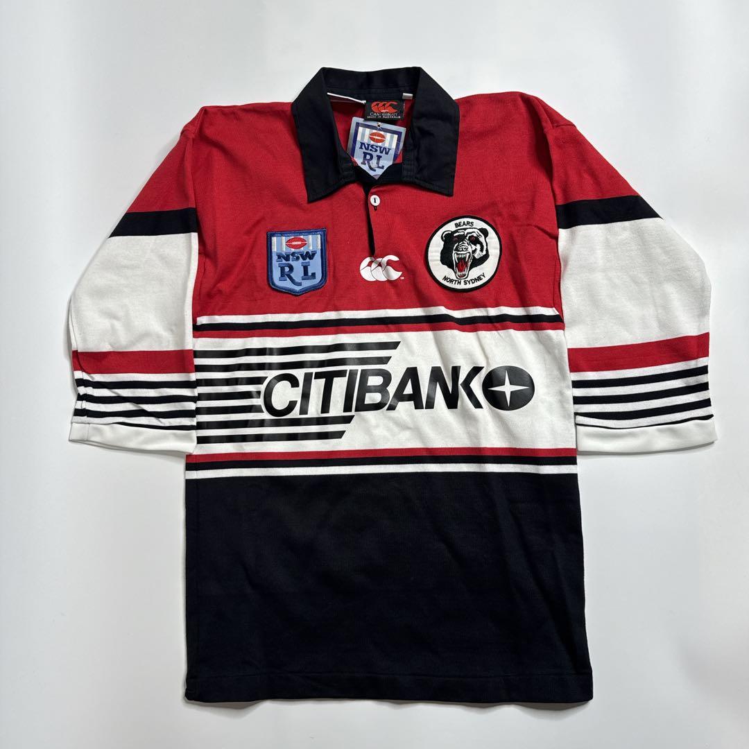 カンタベリー　1994年ノースシドニー・ベアーズ　ラグビージャージ NSB CLUB