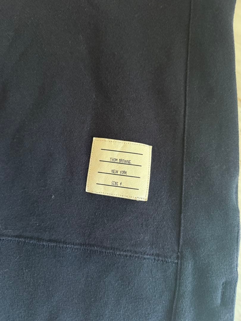 トムブラウン　スウェット　トレーナー　ネイビー　4サイズ