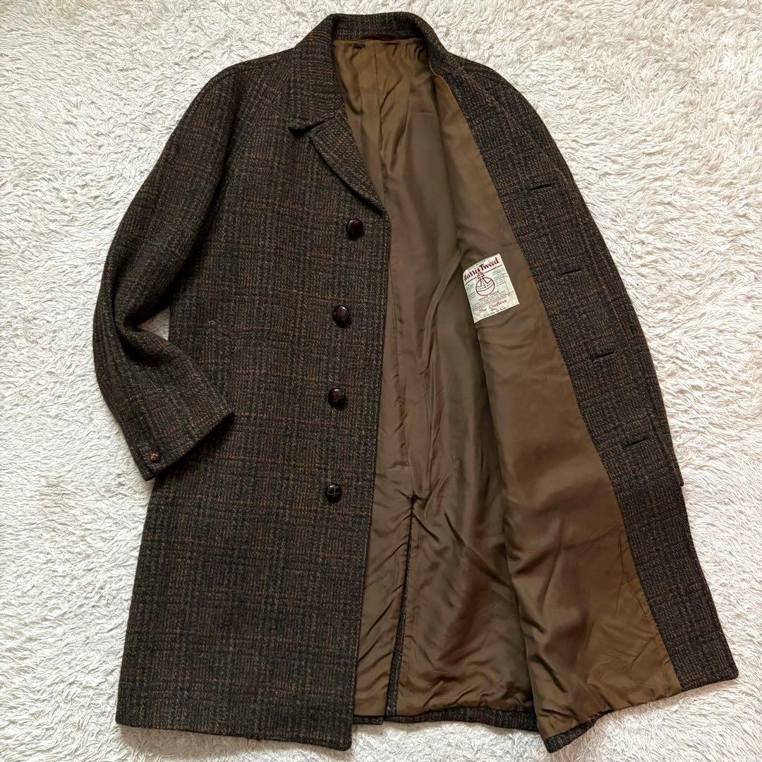 ★希少 Lサイズ★ ハリスツイード × Dunn&Co チェスターコート ロング 楽天市場】60's USA製 ビンテージ □ Puritan ハリスツイード