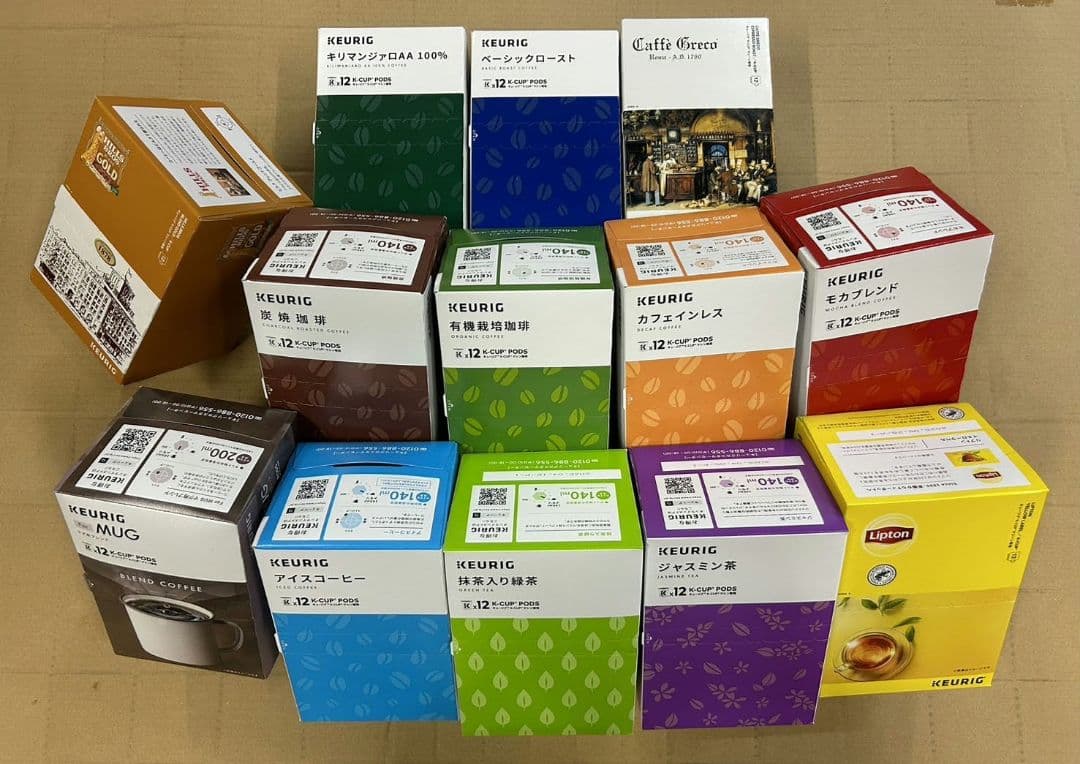 お買い得商品～キューリグ Kカップ KEURIG K-CUP 選べる10箱セット ユニカフェ キューリグ Kカップ KEURIG K-CUP Kカップマシン専用